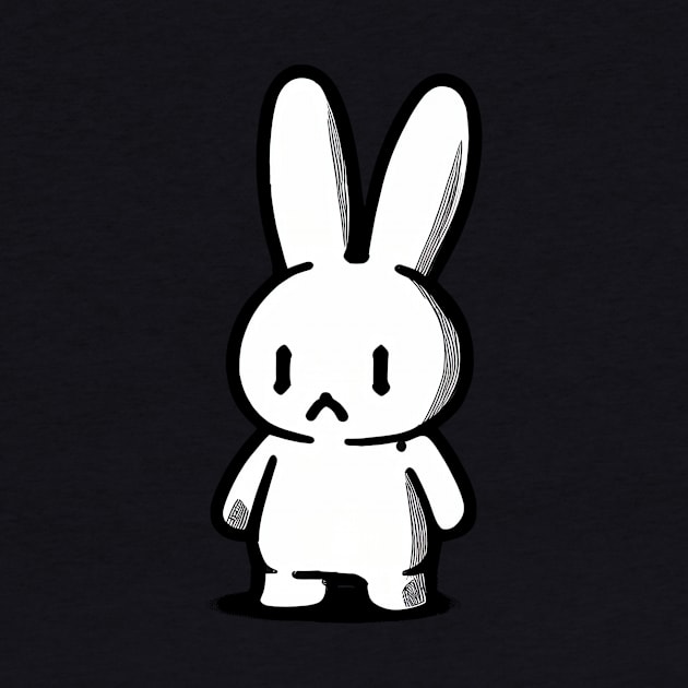 Monochromatic bunny by stkUA